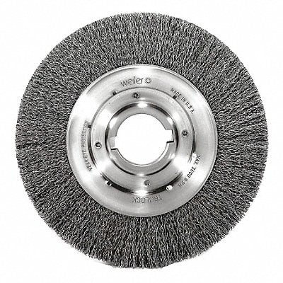 Wire Wheel Brush Max RPM 3600 1-1/8in W MPN:88397