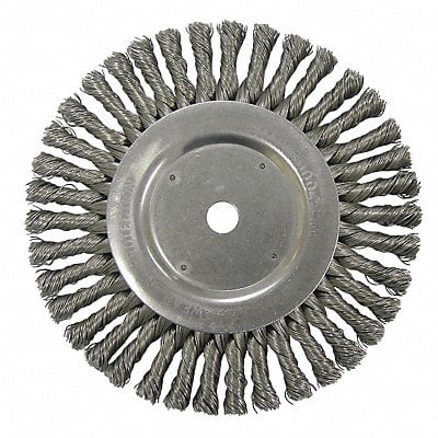 Wire Wheel Brush Max RPM 6000 1/2 in W MPN:88407