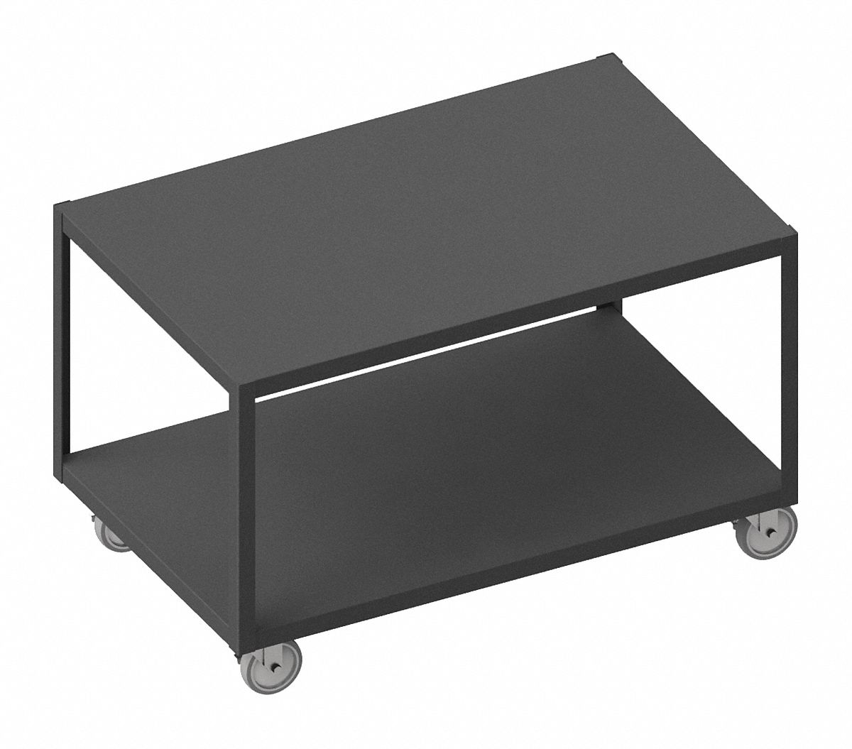 Mobile Table 1200 lb 30-3/16 H x 24 L MPN:HMT-2436-2-4SWB-95W