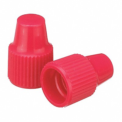 Dropper Tip Cap 8-425mm PP Red PK100 MPN:242502