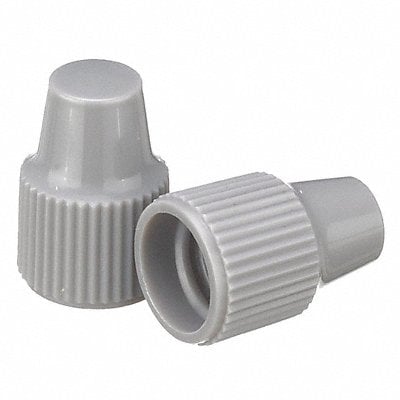 Dropper Tip Cap 8-425mm PP Gray PK100 MPN:242505