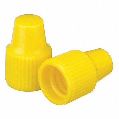 Dropper Tip Cap 8-425mm PP Yellow PK100 MPN:242508