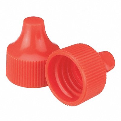 Dropper Tip Cap 20-410mm PP Orange PK100 MPN:242523