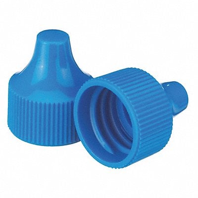 Dropper Tip Cap 20-410mm PP Blue PK100 MPN:242524