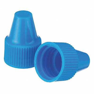 Dropper Tip Cap 13-425mm PP Blue PK100 MPN:242534