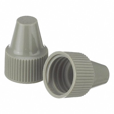 Dropper Tip Cap 13-425mm PP Gray PK100 MPN:242535