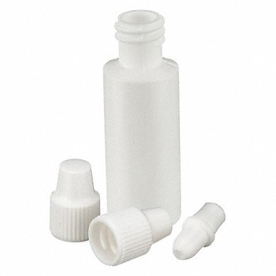 Dropper Bottle 3mL White Round PK144 MPN:211620