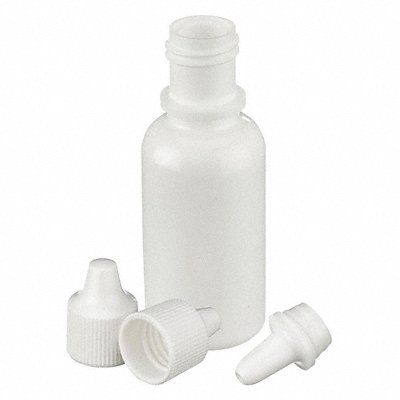 Dropper Bottle 15mL White Round PK144 MPN:211623