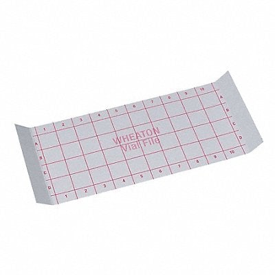 Index Card For 40 Vials Store Case PK35 MPN:228785