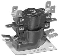 Electric Heat Sequencers, Number of Timings: 1.000 , Resistive Rating: 25A@120VAC, 25A@240VAC, 12.5A@480VAC , On Time (sec.): 1-20  MPN:24A34 001S1