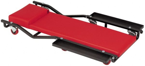 570 Lb Capacity, 6 Wheel Creeper with Storage Trays MPN:MTLV6-TP