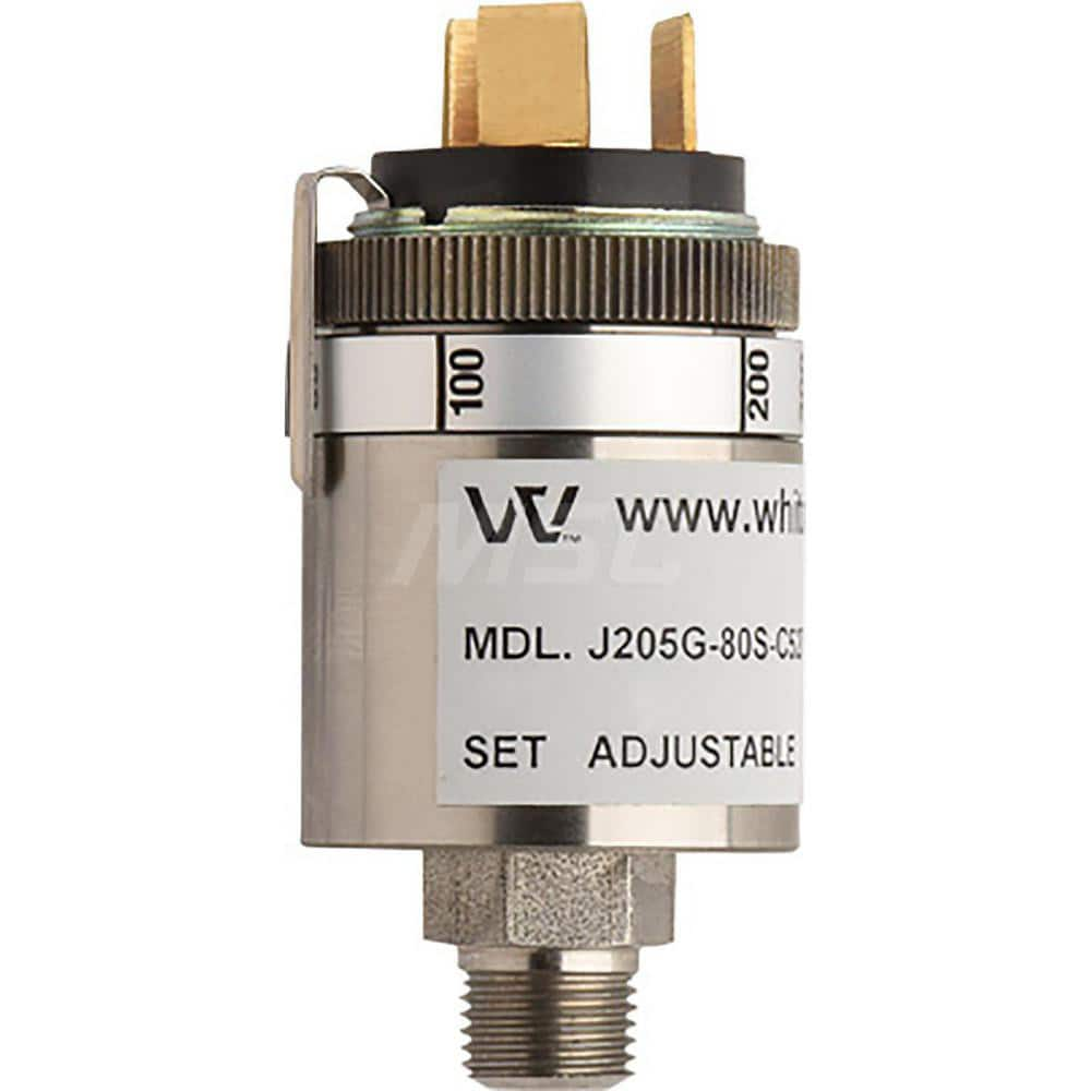 High Pressure Switch with Low Pressure Set Points Pressure Switch: NPT Male Thread MPN:J205G10SC52TBD