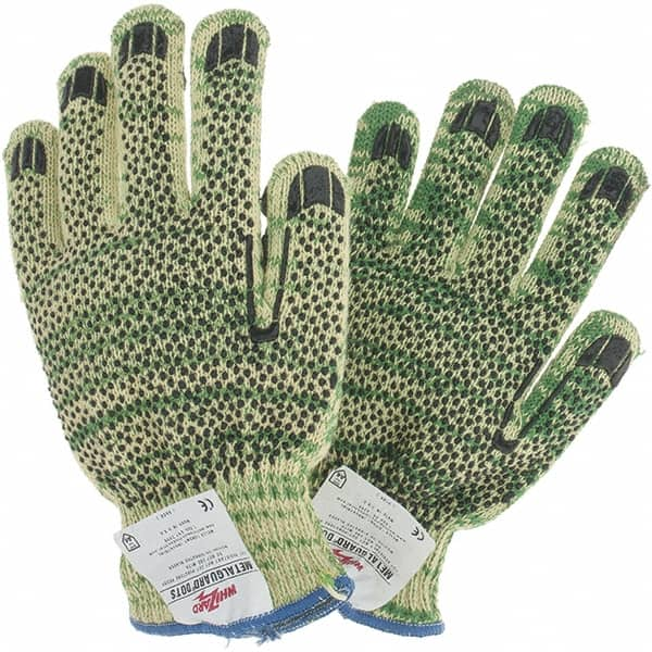 Cut & Abrasion-Resistant Gloves: Size M, ANSI Cut A6, Polyvinylchloride, Synthetic MPN:1881M