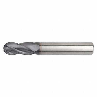 Ball End Mill Single End 4.00mm Carbide MPN:28480400T011