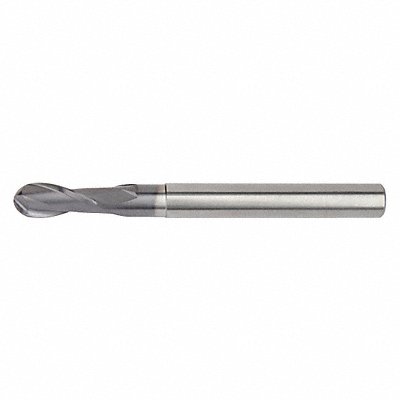 Ball End Mill Single End 1.00mm Carbide MPN:400101001T