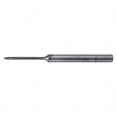 Ball End Mill Single End 0.80mm Carbide MPN:7N2100801RT