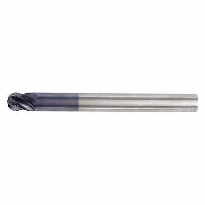 Ball End Mill Single End 1/4 Carbide MPN:TF4VP007012