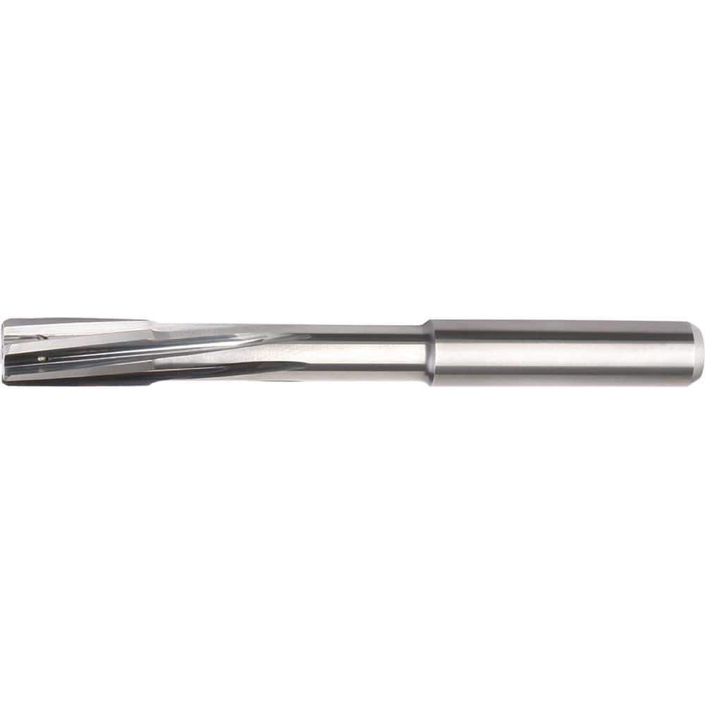 Chucking Reamer: 5 mm Dia, 74 mm OAL, 12 mm Flute Length, Helical Flute, Cylindrical Shank, Carbide MPN:2441380