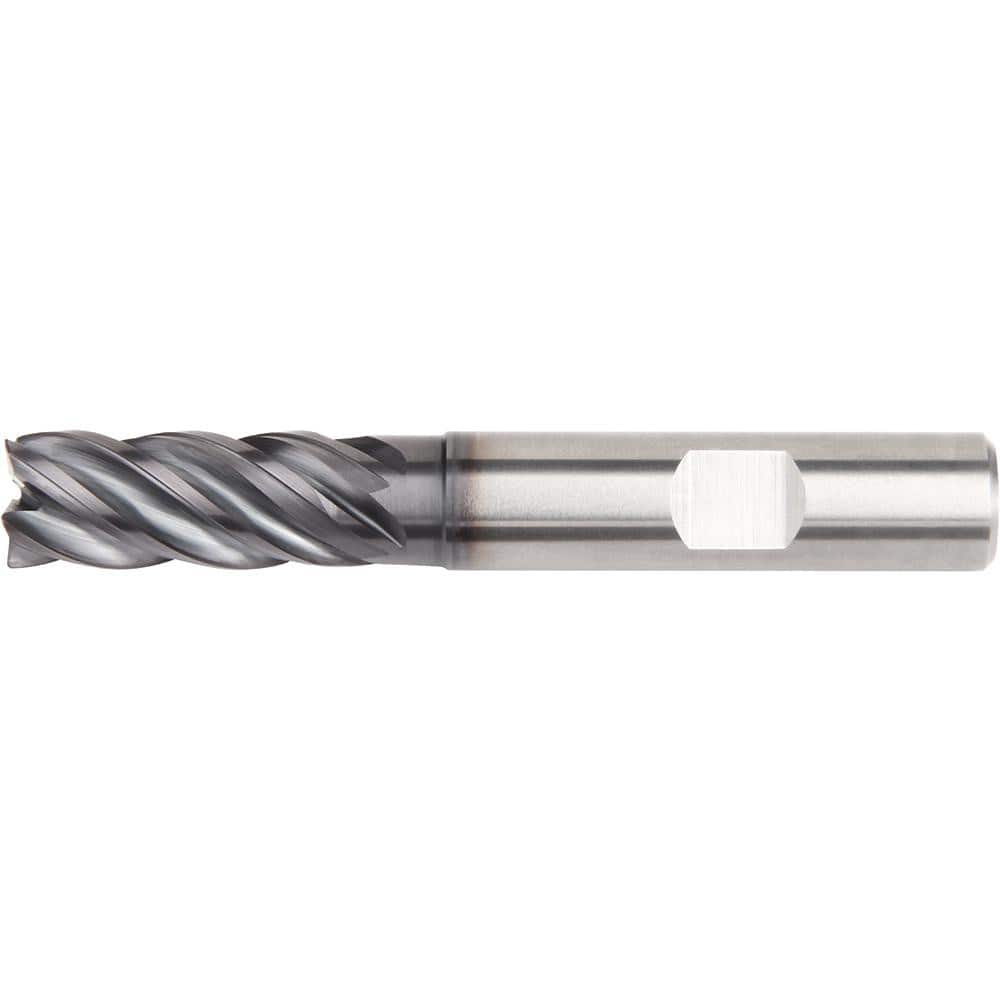 Corner Radius End Mill: 10 mm Dia, 22 mm LOC, 5 Flutes, Solid Carbide MPN:5599127