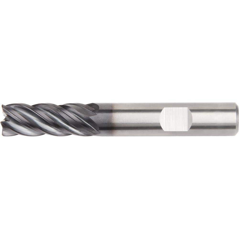 Corner Radius End Mill: 12 mm Dia, 26 mm LOC, 5 Flutes, Solid Carbide MPN:5599176