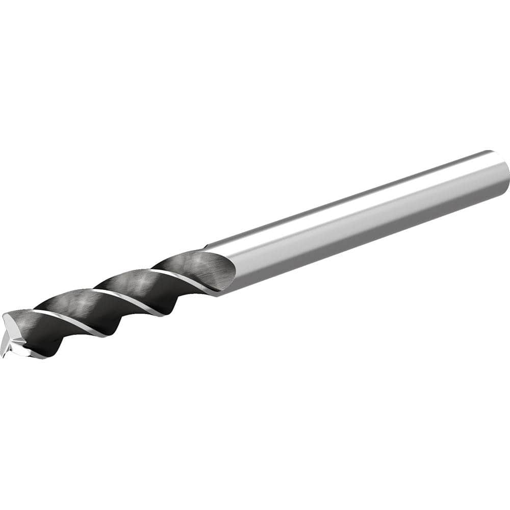 Corner Radius End Mill: 1/4