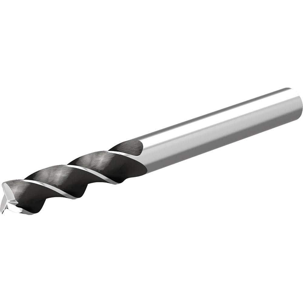 Corner Radius End Mill: 3/16