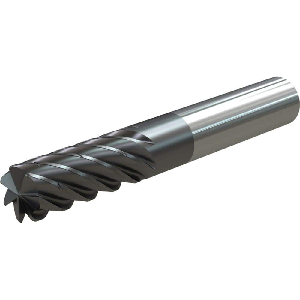 Corner Radius End Mill: 1/2