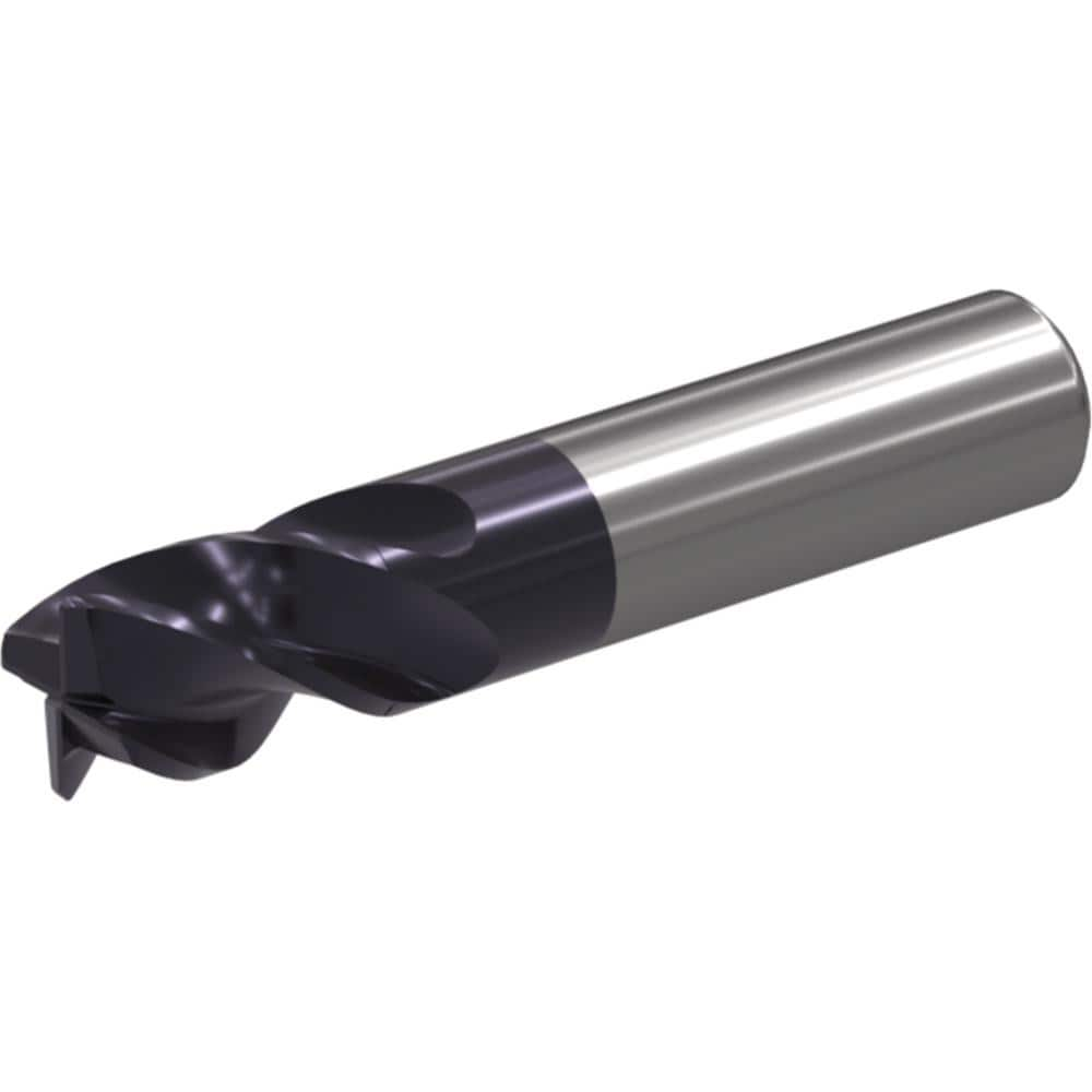 Corner Radius End Mill: 3/8