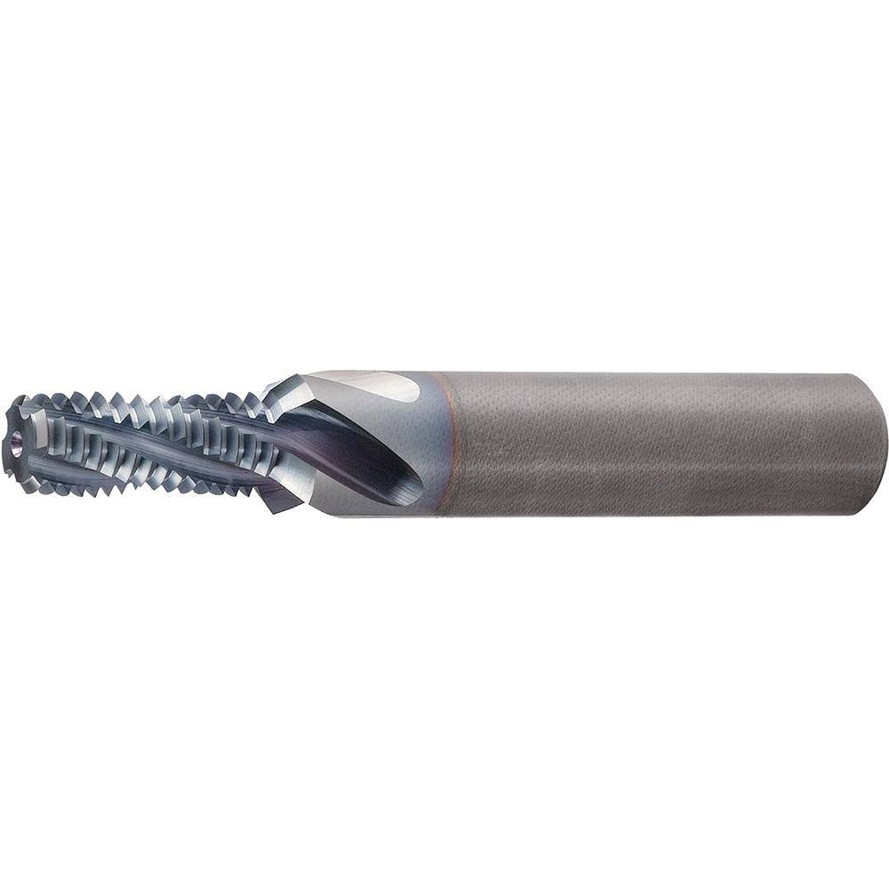 Helical Flute Thread Mill: 3 Flute, 8.00 mm Shank Dia, Solid Carbide MPN:4138515