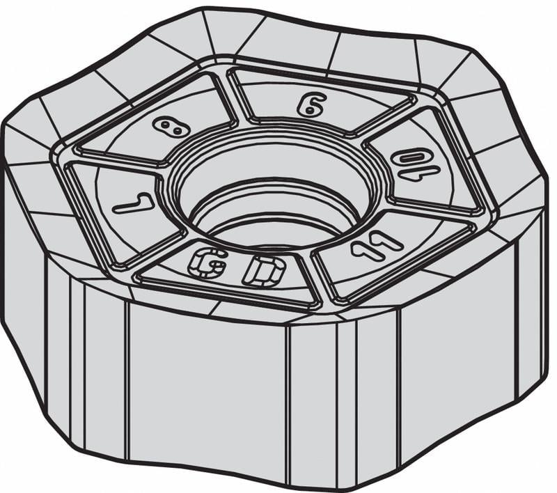 Example of GoVets Hexagon Milling Inserts category