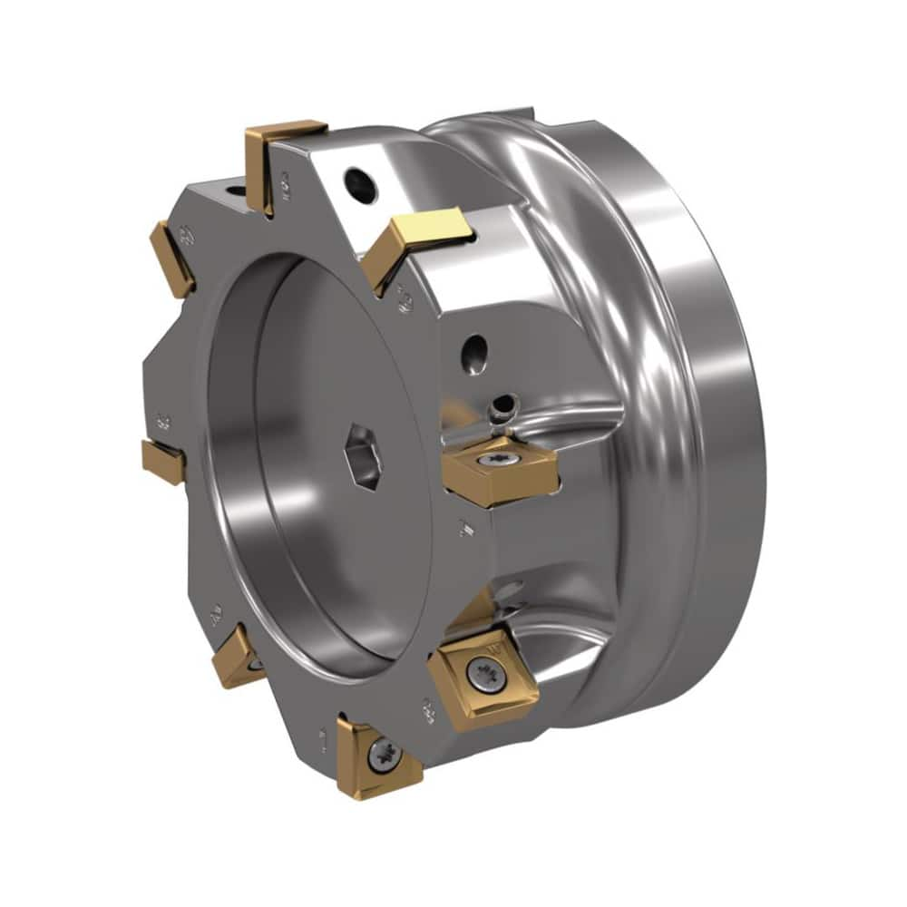 Indexable Square-Shoulder Face Mills, Minimum Cutting Diameter (Decimal Inch): 10.0000 , Maximum Cutting Diameter (Decimal Inch): 10.0000  MPN:5988020