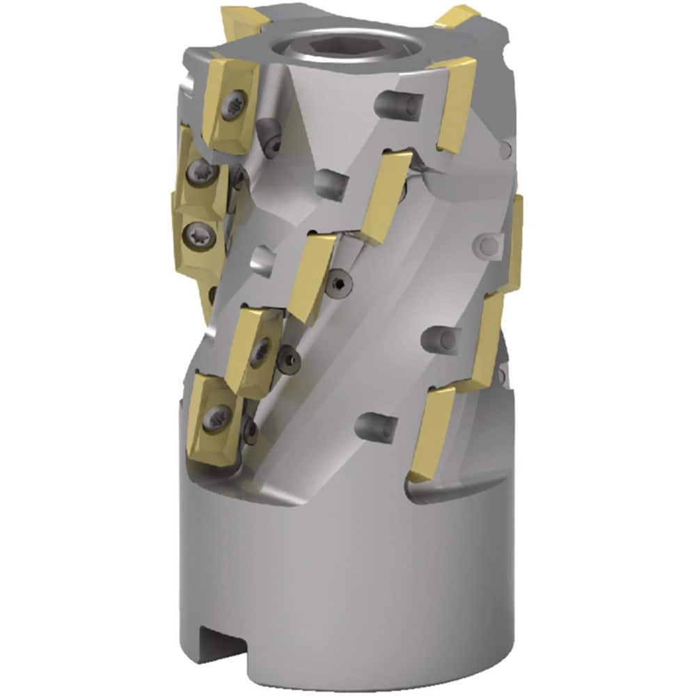 Indexable Square-Shoulder Face Mills, Minimum Cutting Diameter (Decimal Inch): 2.0000 , Maximum Cutting Diameter (Decimal Inch): 2.0000  MPN:6425408