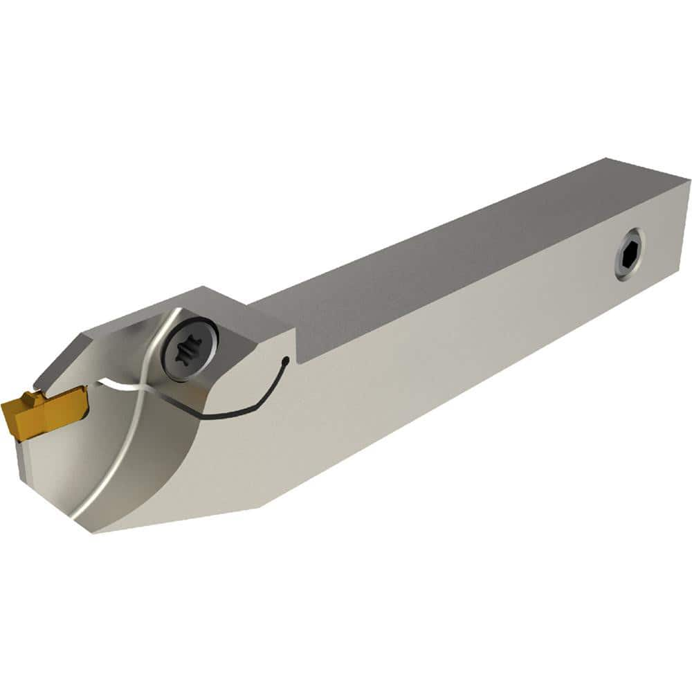 Indexable Grooving-Cutoff Toolholder: WGCSCFL100316C, 0.1181 to 0.118