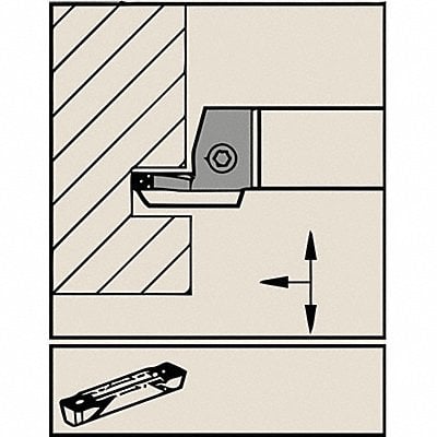 Thread Turning Toolholder MPN:251267