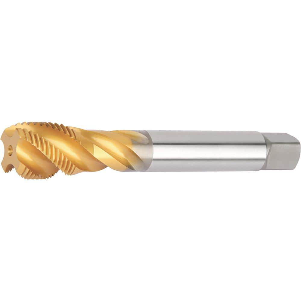 Spiral Flute Pipe Taps, Thread Size (Inch): 1/4-19 , Overall Length (Decimal Inch): 3.9400 , Chamfer: Semi-Bottoming , Thread Standard: BSPP  MPN:6058816