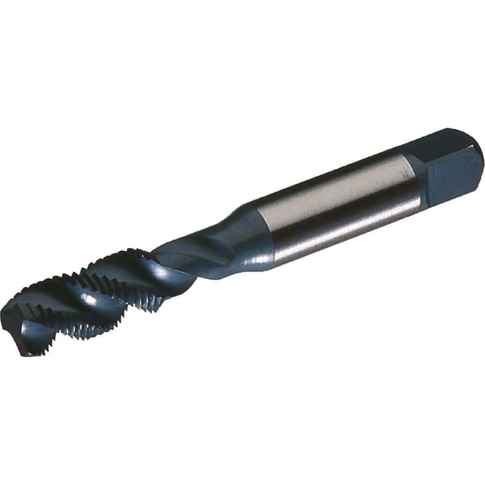 Spiral Flute Tap: #10-32 UNF, 3 Flutes, Bottoming, 2B Class of Fit, High Speed Steel, Oxide Coated MPN:2748042