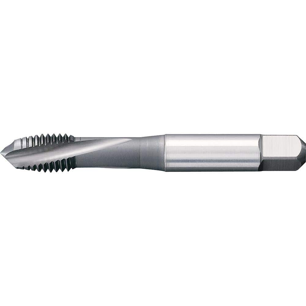 Spiral Flute Tap: #10-32 UNF, 3 Flutes, Plug, 3BX Class of Fit, Powdered Metal, TiCN Coated MPN:3955000