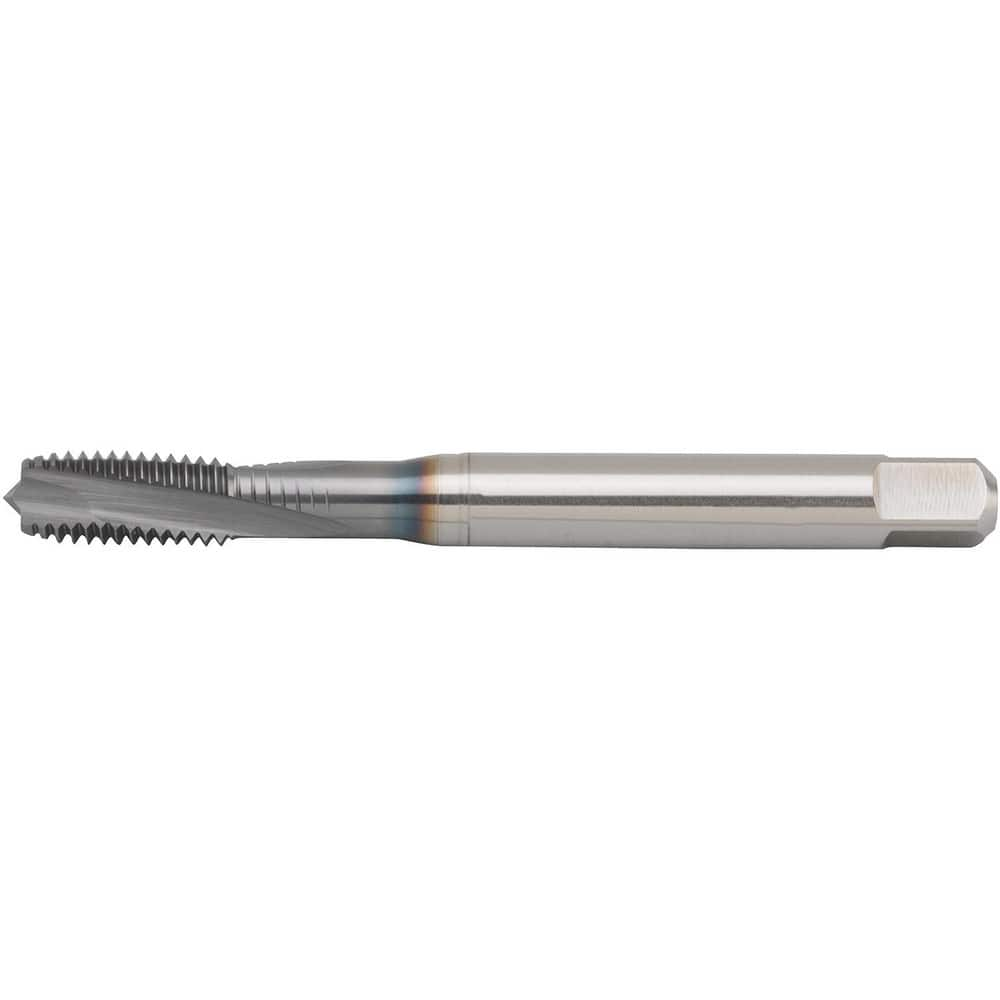 Spiral Flute Tap: M16x2 Metric, 3 Flutes, Modified Bottoming, 6HX Class of Fit, Powdered Metal, TiCN Coated MPN:4159664