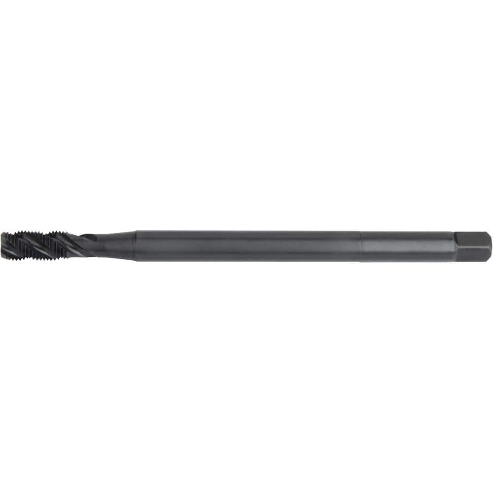 Spiral Flute Tap: 1/4-20 UNC, 3 Flutes, Modified Bottoming, 3B Class of Fit, High Speed Steel, Oxide Coated MPN:5602114