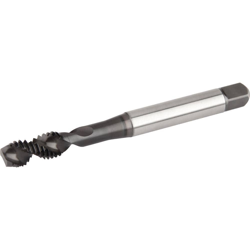 Spiral Flute Tap: #2-56 UNC, 2 Flutes, Modified Bottoming, 3B Class of Fit, High Speed Steel, TiN/CrC/C Coated MPN:5690761