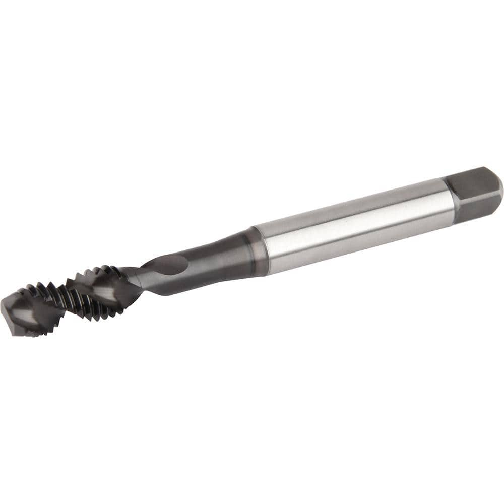 Spiral Flute Tap: #5-40 UNC, 2 Flutes, Modified Bottoming, 3B Class of Fit, High Speed Steel, TiN/CrC/C Coated MPN:5690765