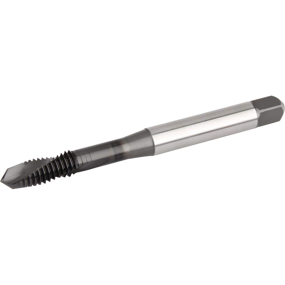 Spiral Flute Tap: #10-32 UNF, 2 Flutes, Plug, 2B Class of Fit, High Speed Steel, TiN/CrC/C Coated MPN:5690910