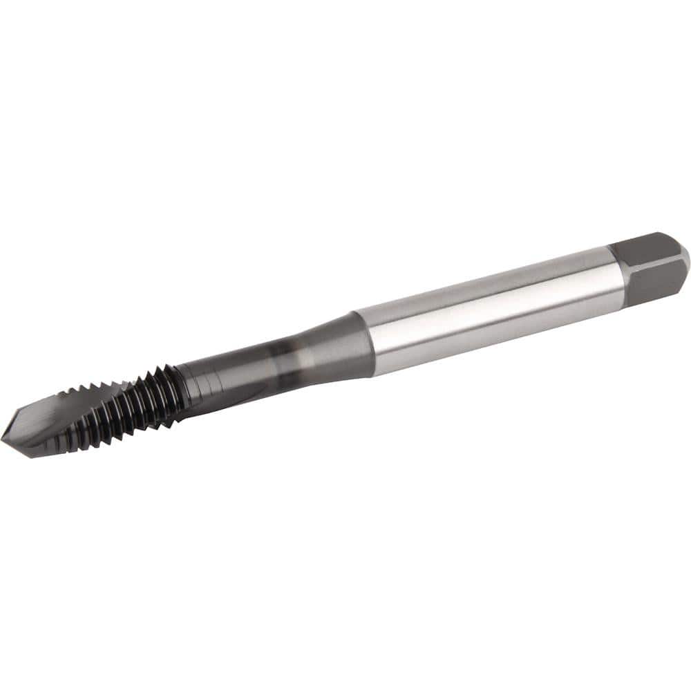 Spiral Flute Tap: M3x0.5 Metric, 2 Flutes, Plug, 6H Class of Fit, High Speed Steel, TiN/CrC/C Coated MPN:5690933