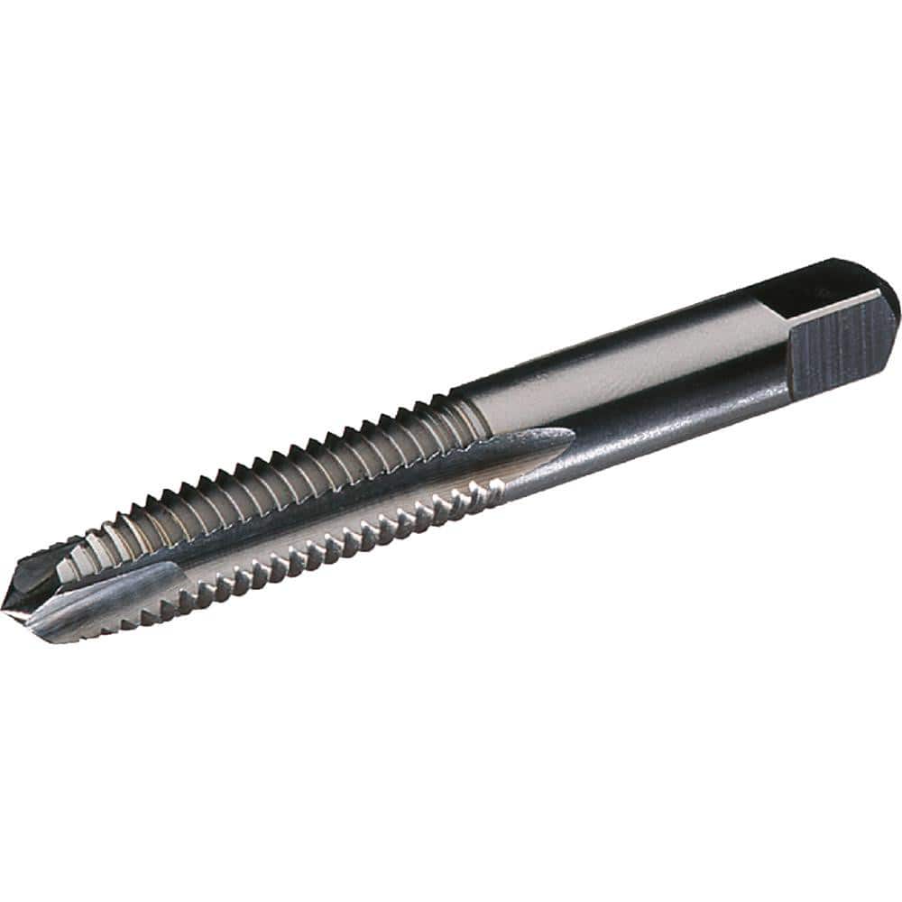 Spiral Point Tap: #10-24 UNC, 2 Flutes, Plug Chamfer, 2B/3B Class of Fit, High-Speed Steel, Bright/Uncoated MPN:2750190