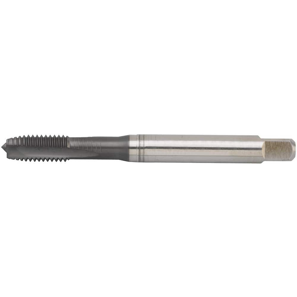 Spiral Point Tap: M3x0.5 Metric, 3 Flutes, Plug Chamfer, 6HX Class of Fit, High-Speed Steel-E-PM, TiN MPN:4160093