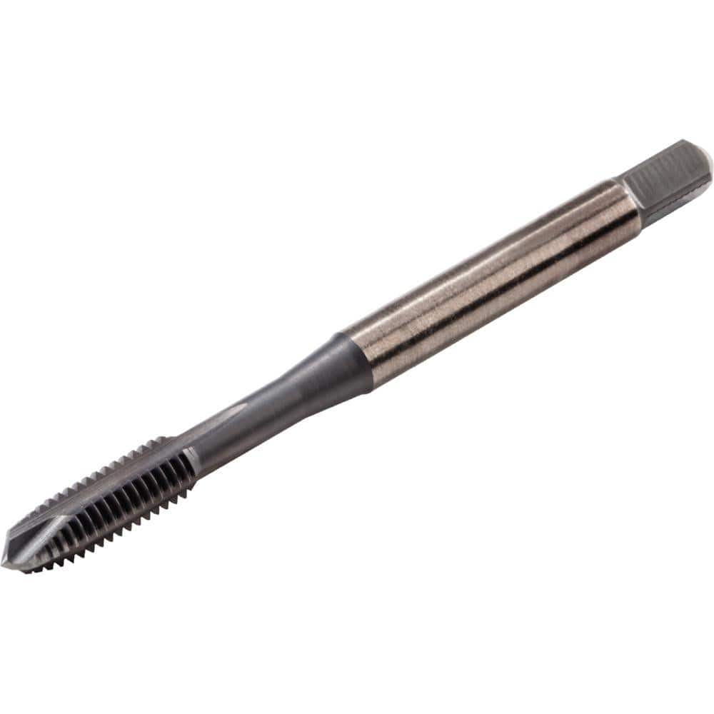 Spiral Point Tap: #4-40 UNC, 3 Flutes, Plug Chamfer, H6 Class of Fit, High-Speed Steel-E, TiN,CrC MPN:6474973