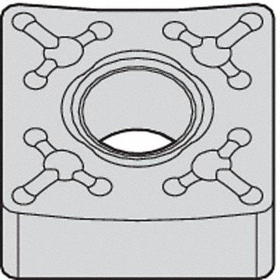 Square Turning Insert SNMM Carbide MPN:SNMM43265 WM25CT