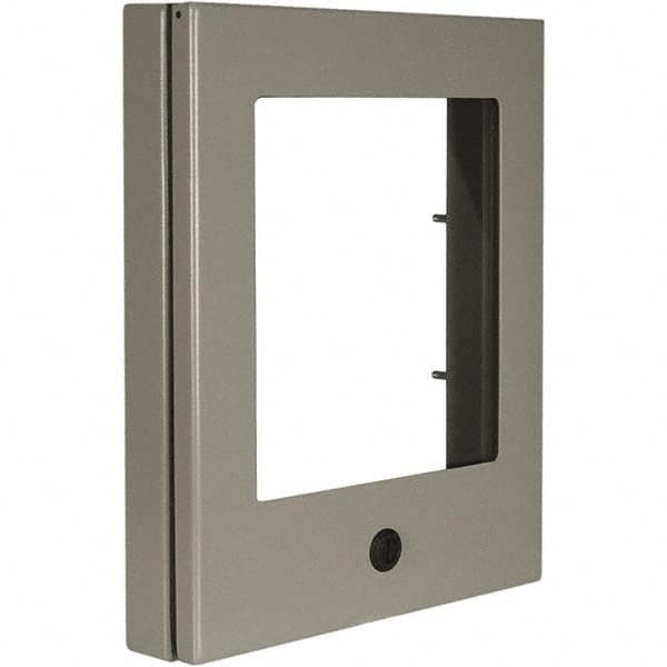 Electrical Enclosure Hinged Window Kit: Steel, Use with Enclosures MPN:WADW131602