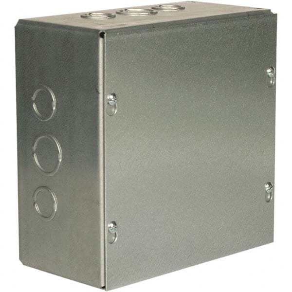 Junction Box Electrical Enclosure: Steel, NEMA 1 MPN:SC040404G