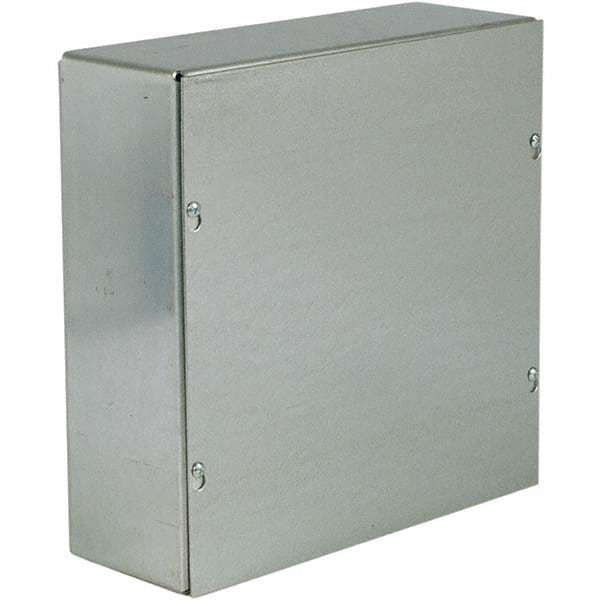 Junction Box Electrical Enclosure: Steel, NEMA 1 MPN:SC040404GNK